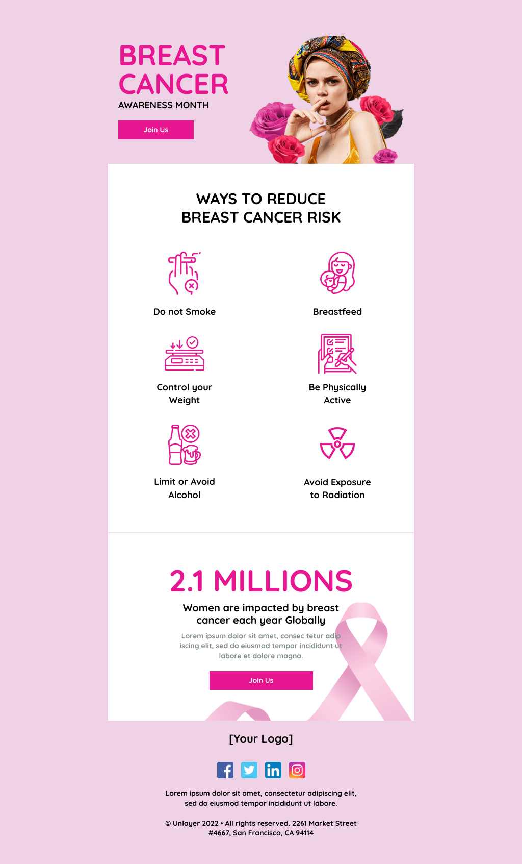 Laravel Mail Template - Awareness Month