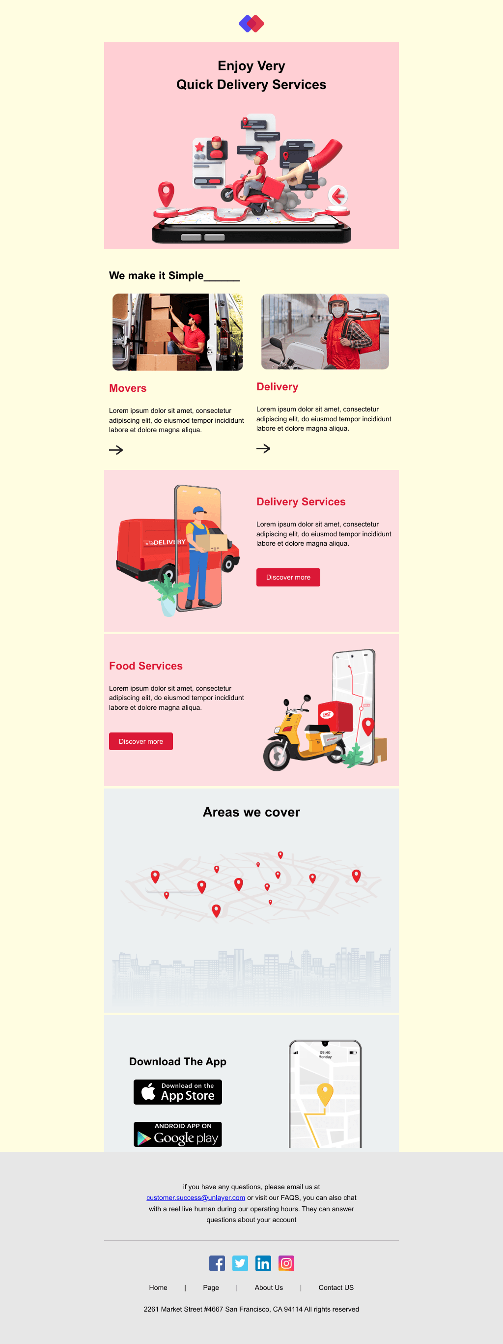 Laravel Mail Template - B2B Marketing