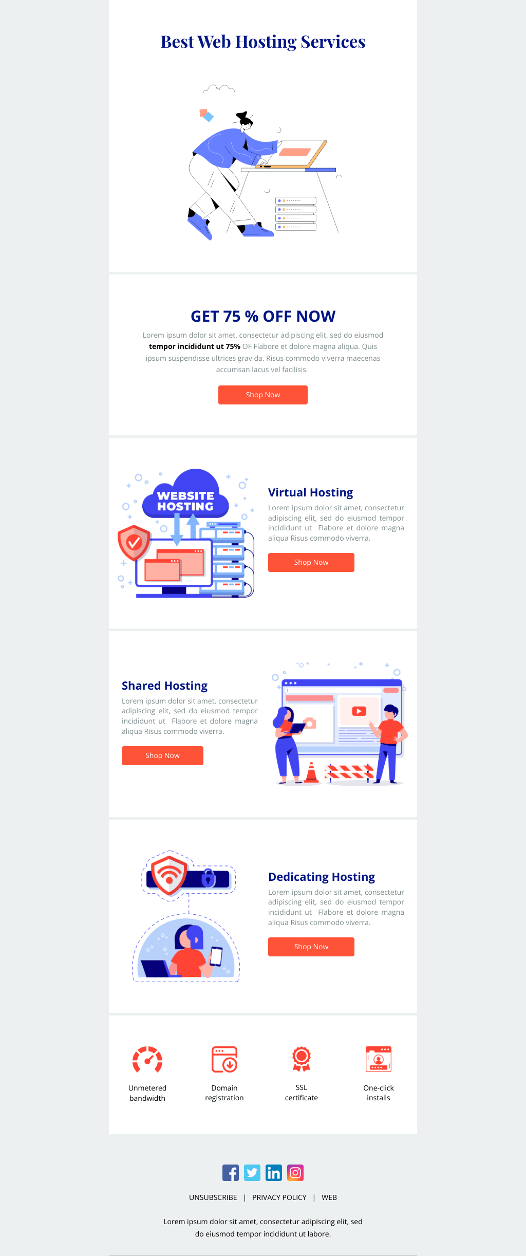 Laravel Mail Template - B2B Sales 
