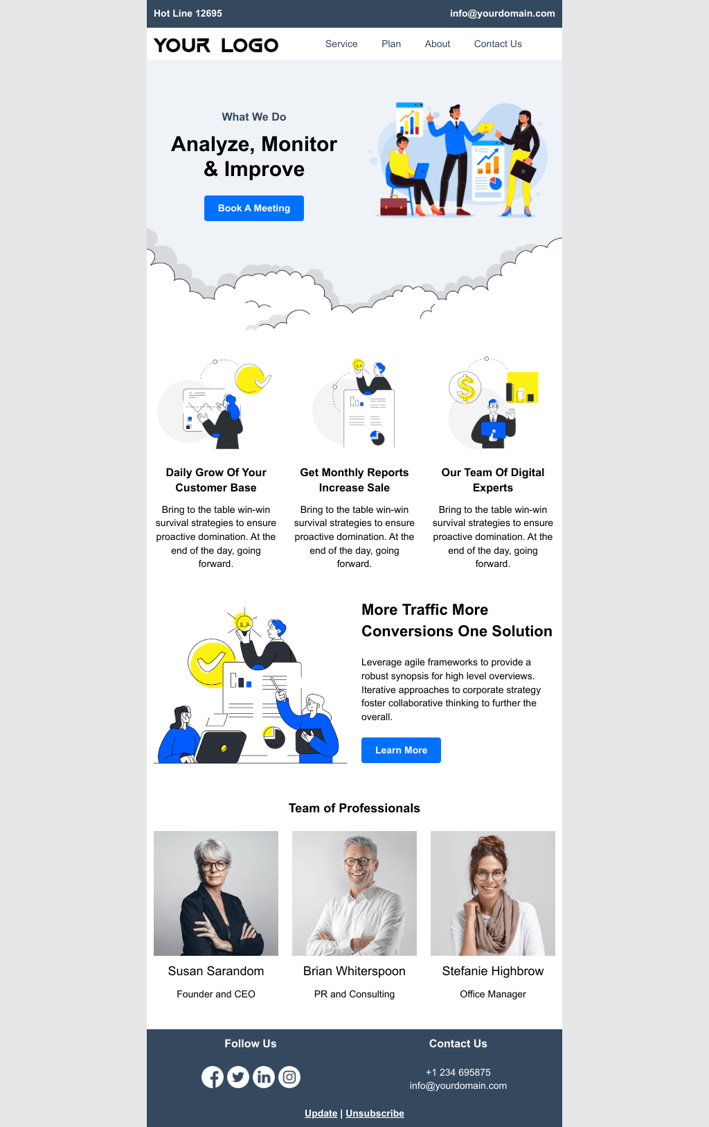 Laravel Mail Template - Business Consulting