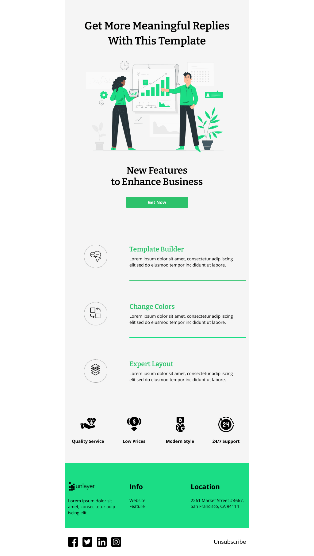 Laravel Mail Template - Business Outreach