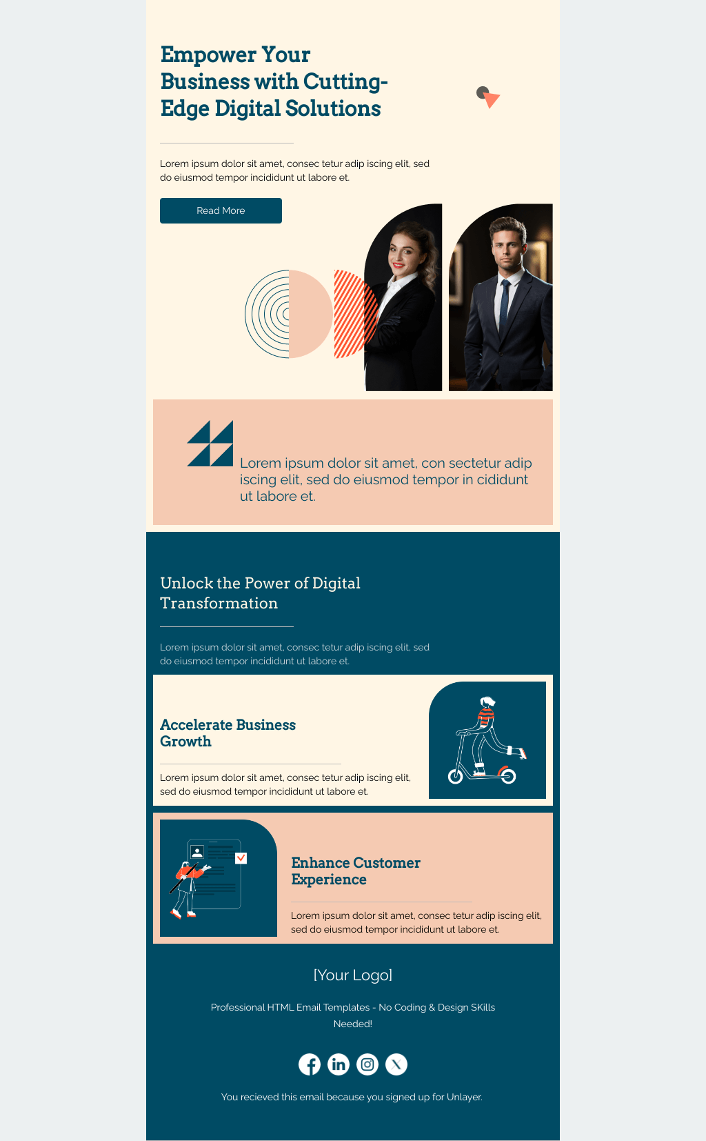 Laravel Mail Template - Digital Transformation Strategies
