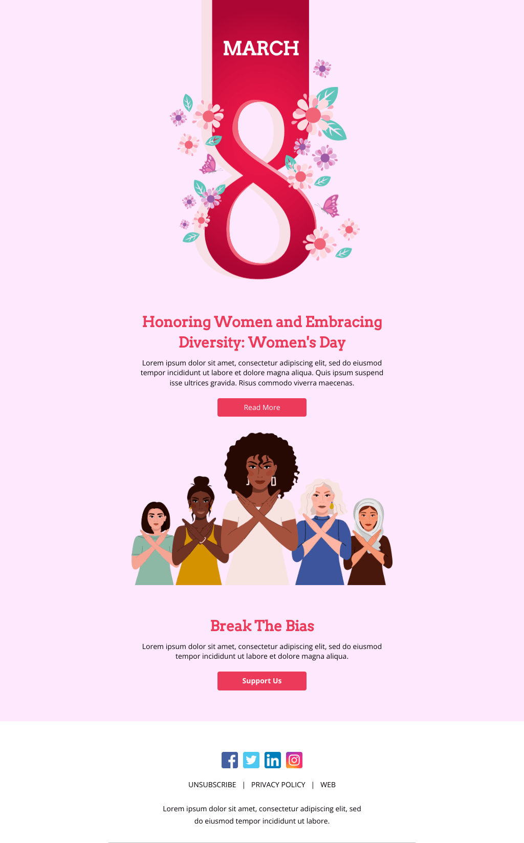 Laravel Mail Template - Diversity and Inclusion