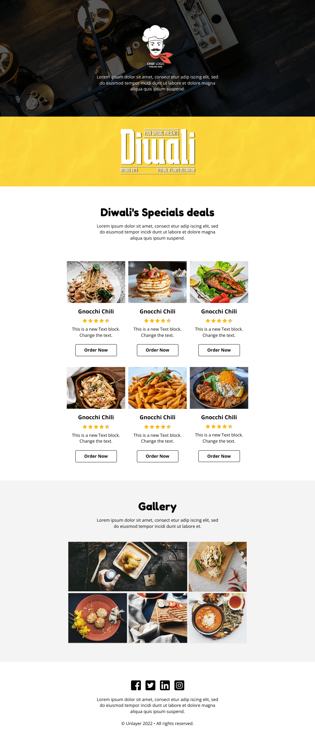Laravel Mail Template - Diwali Deals