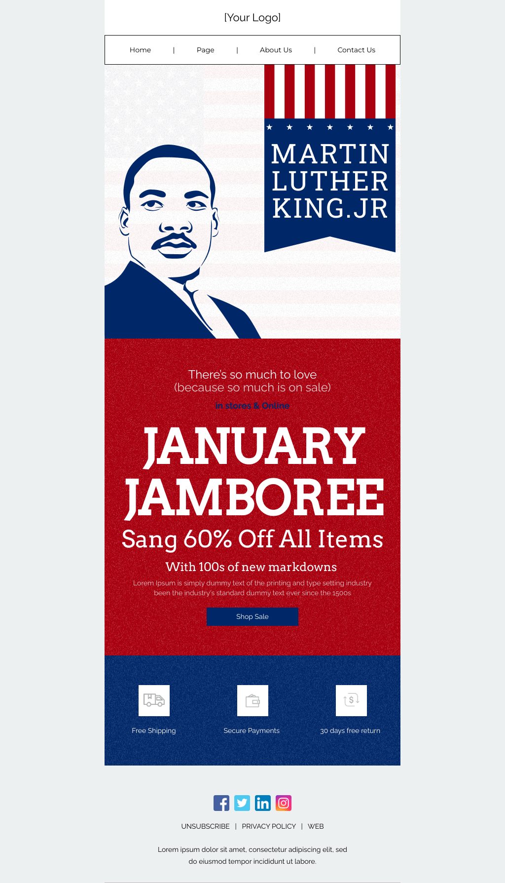 Laravel Mail Template - Dream Big Sales