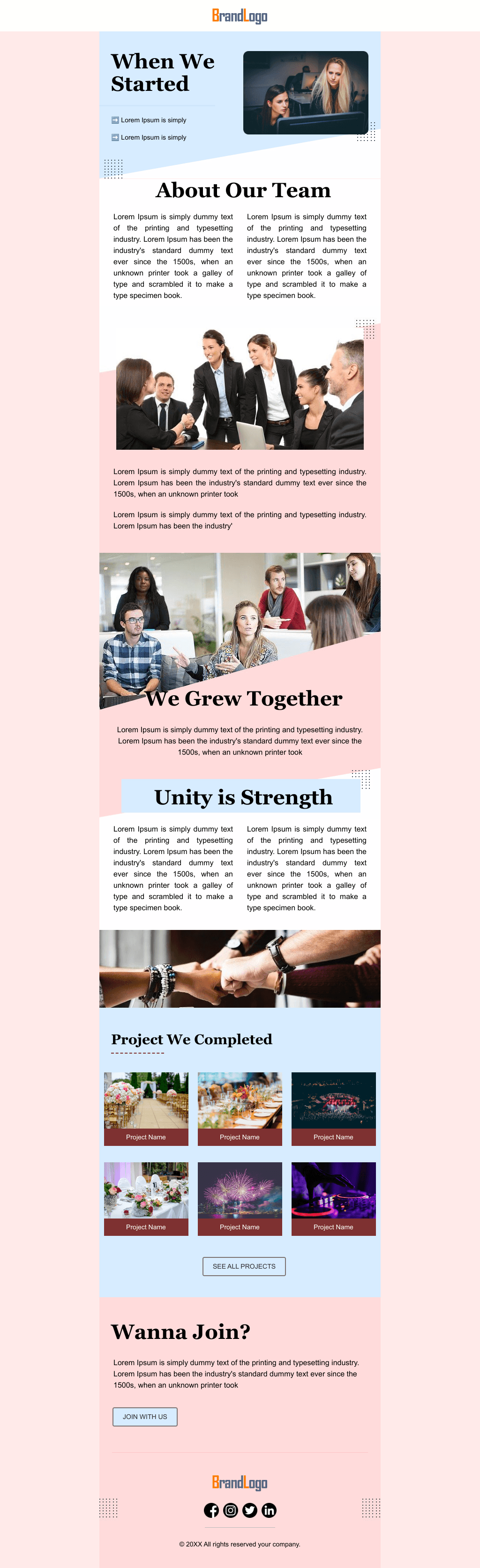 Laravel Mail Template - Event Management