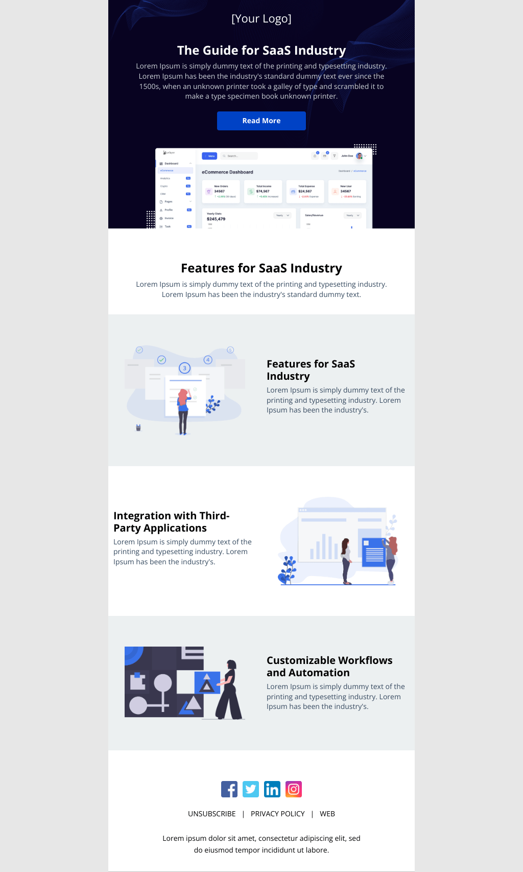 Laravel Mail Template - Feature Discovery