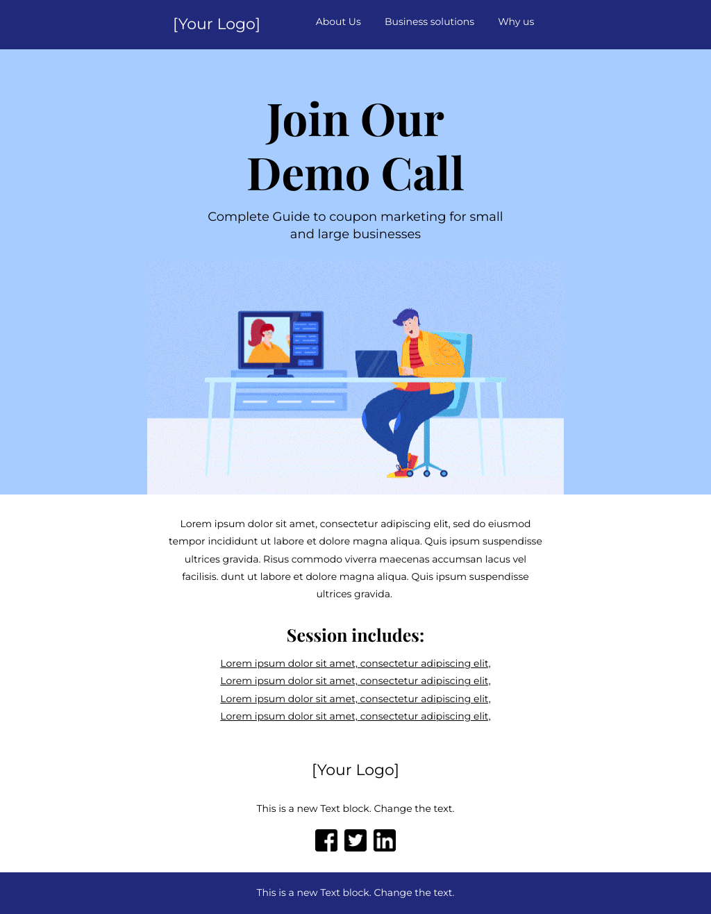 Laravel Mail Template - Free Demo Email Template