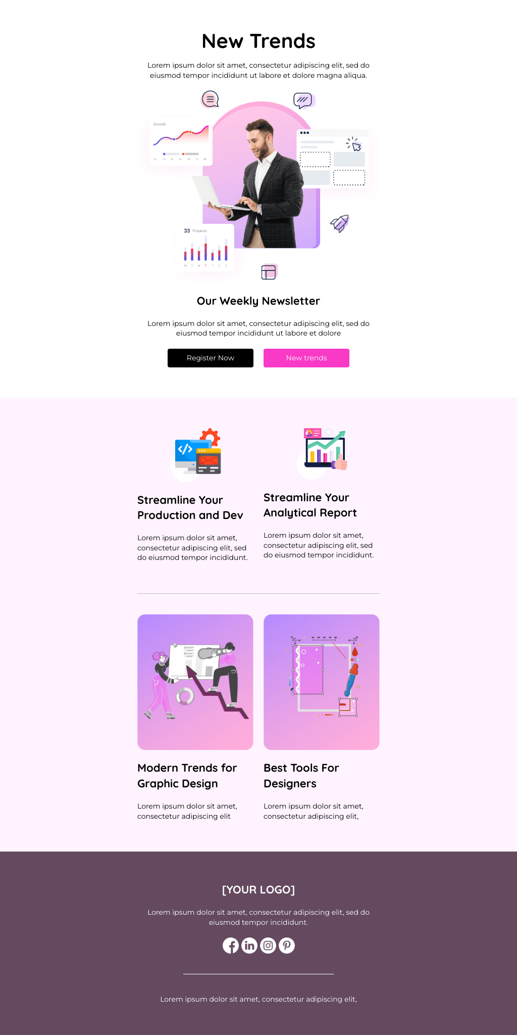 Laravel Mail Template - Industry Trends