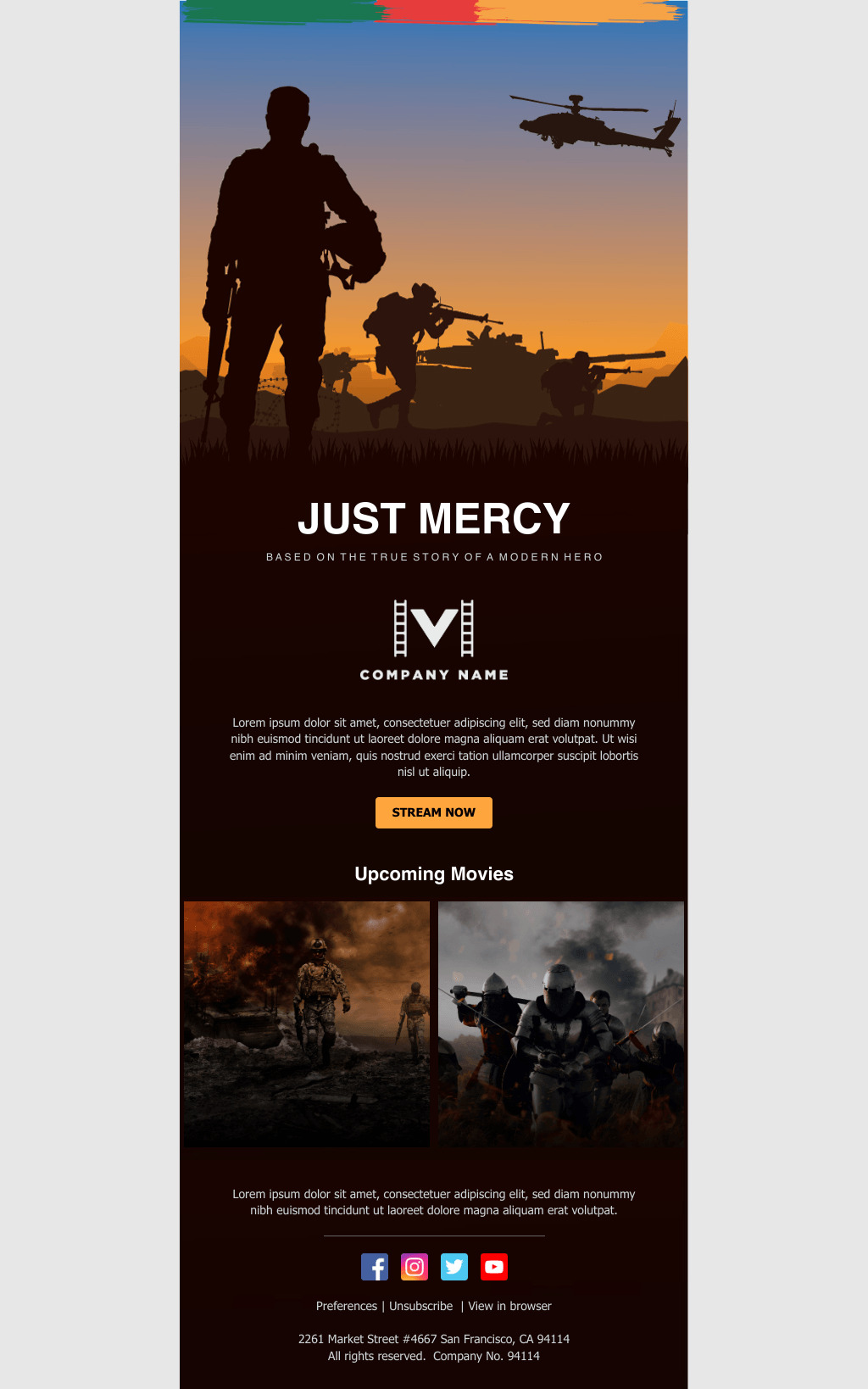 Laravel Mail Template - Juneteenth Film Festival