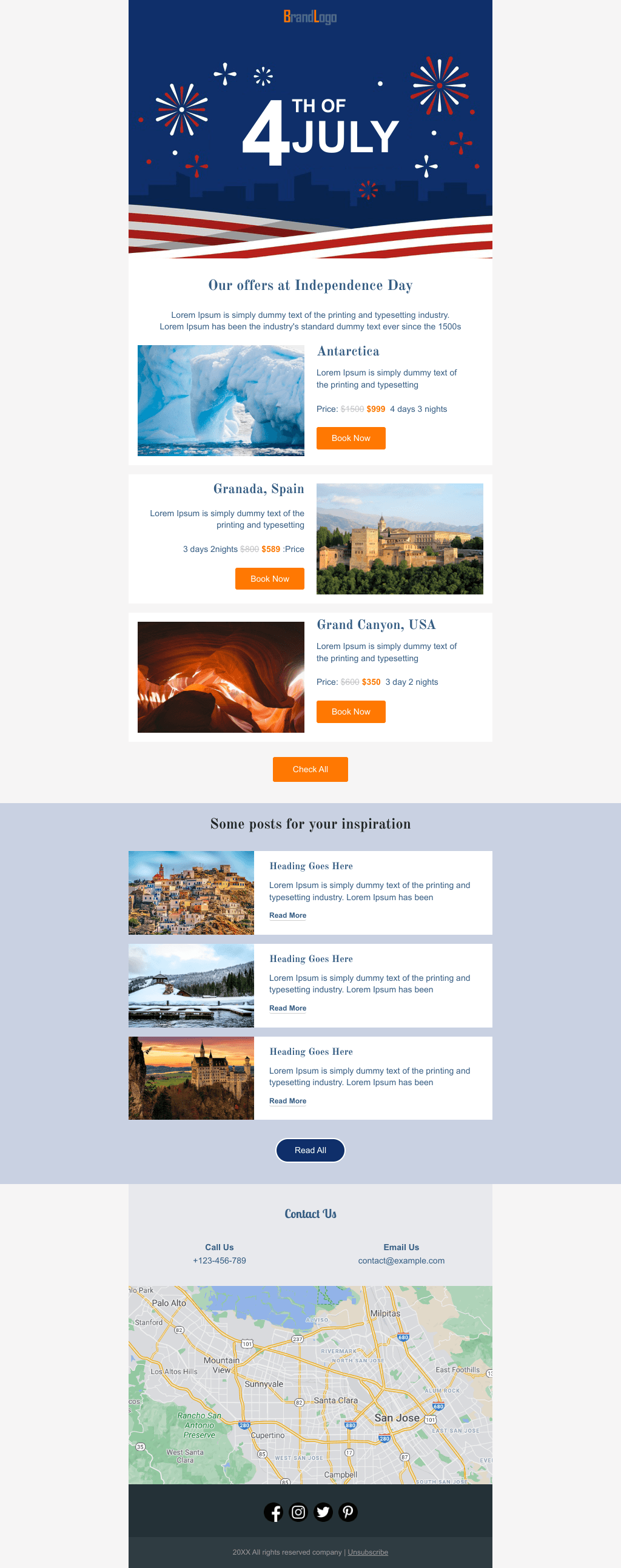 Laravel Mail Template - Liberty Celebration