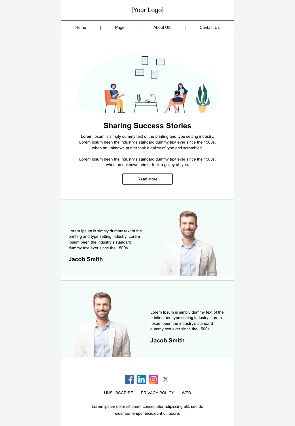 Laravel Mail Template - Motivation Retention