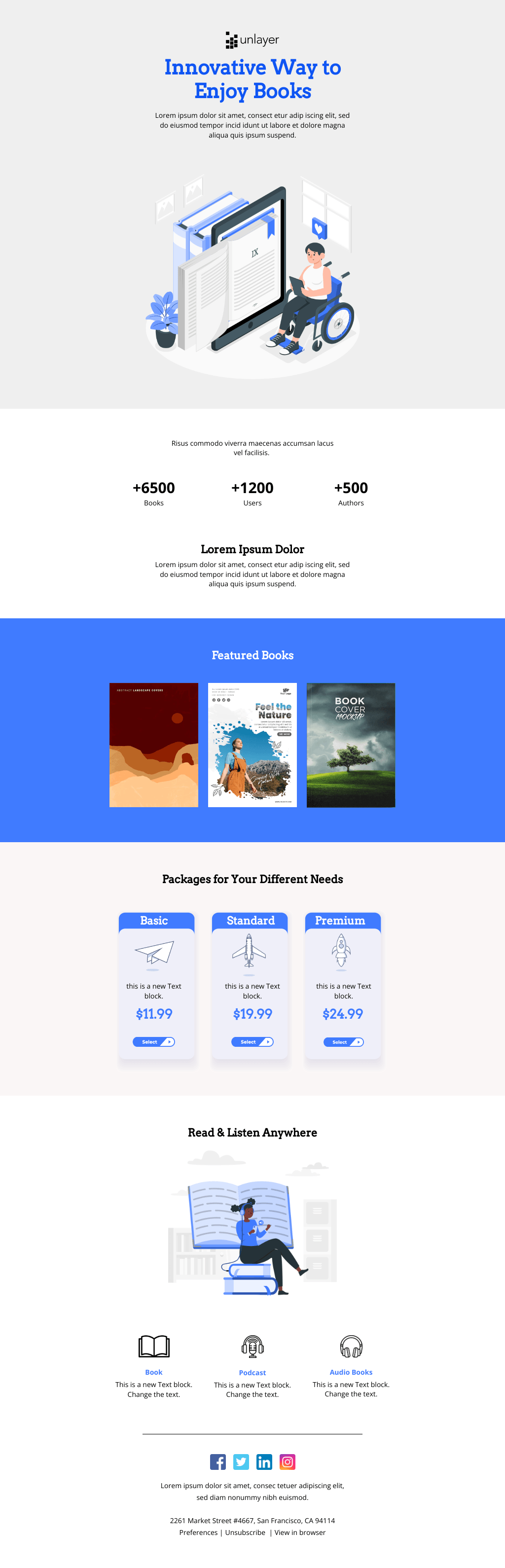 Laravel Mail Template - New Offer