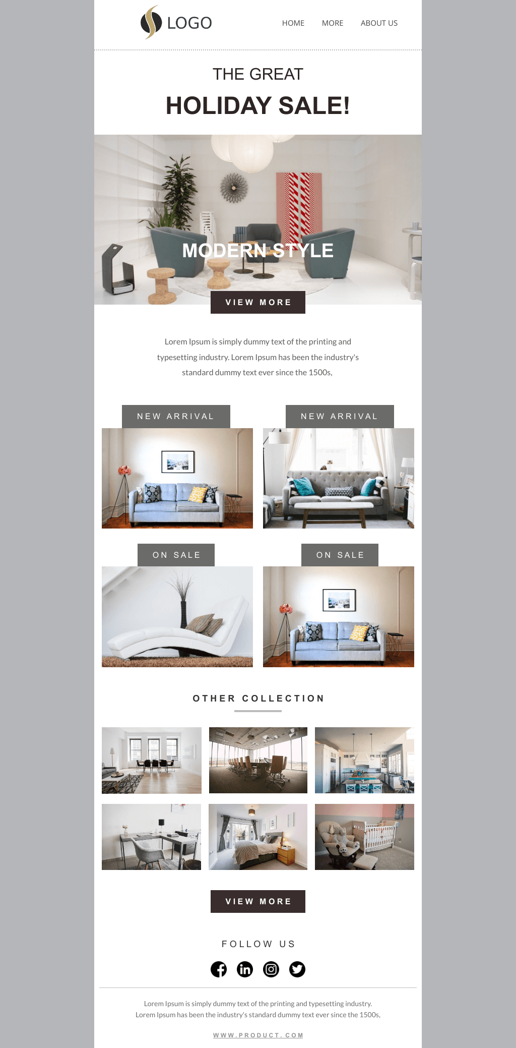 Laravel Mail Template - New Product
