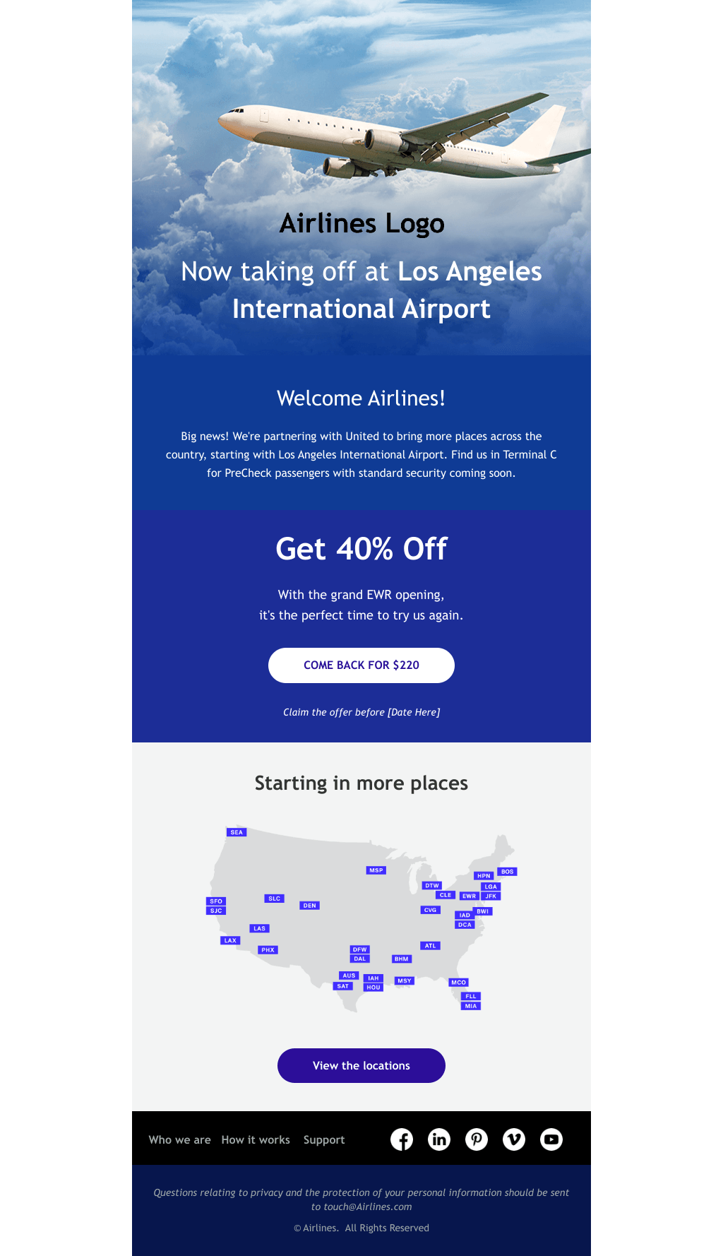 Laravel Mail Template - Offer