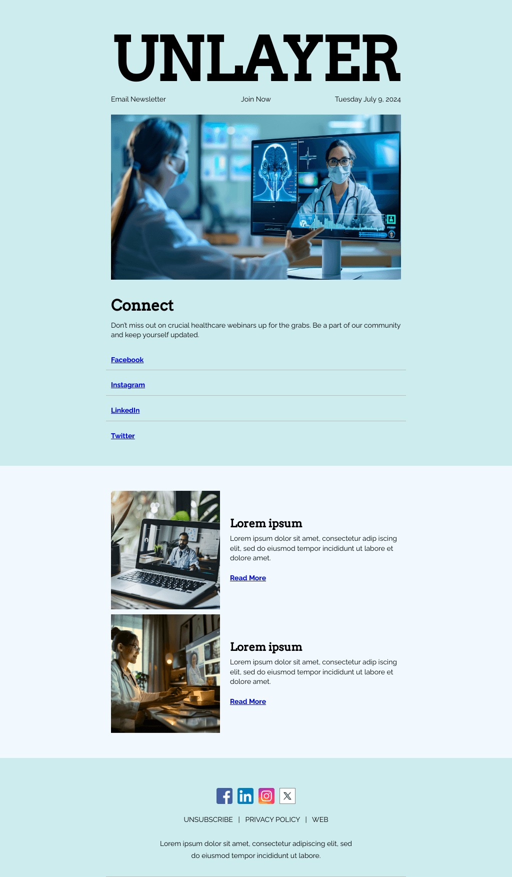 Laravel Mail Template - Patient Education Webinars