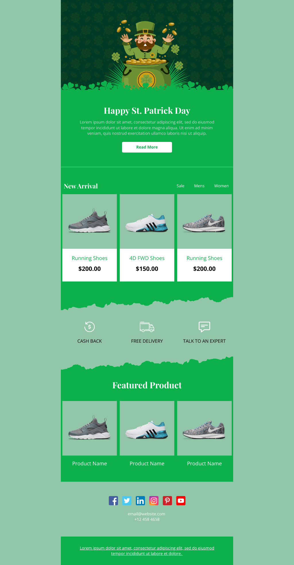Laravel Mail Template - Pot of Gold