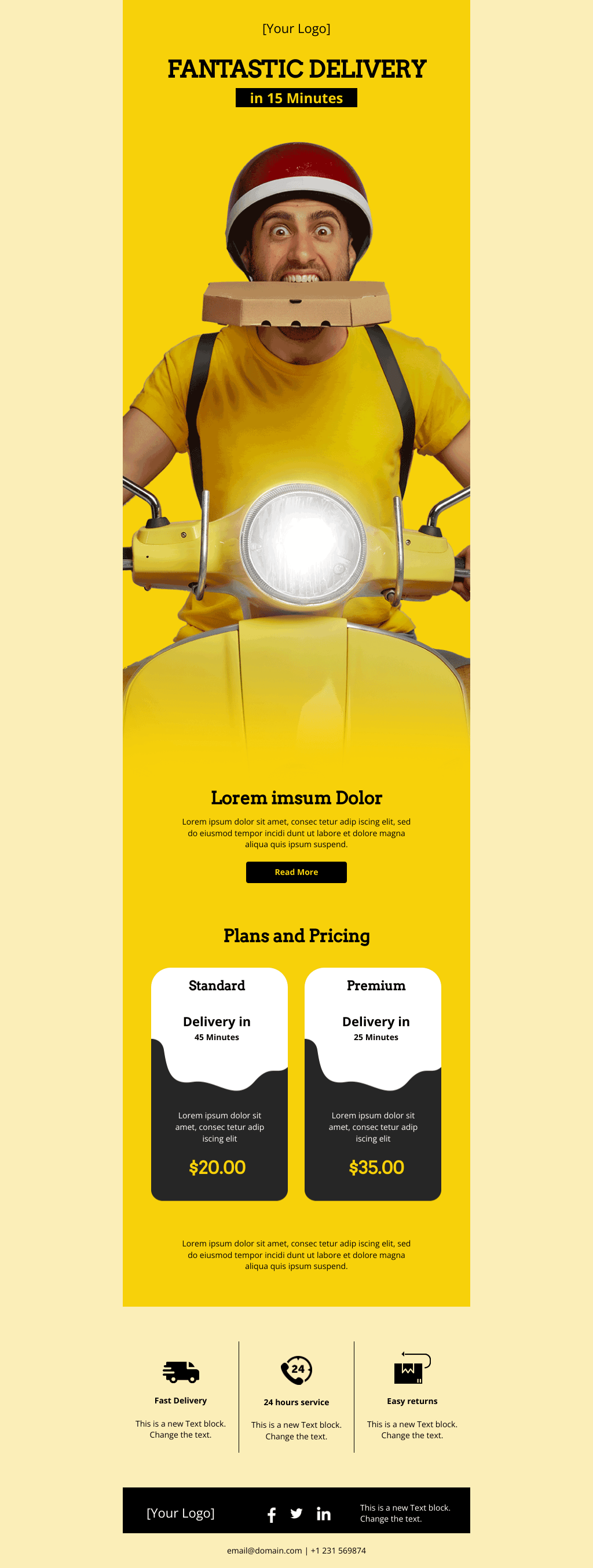 Laravel Mail Template - Premium Delivery