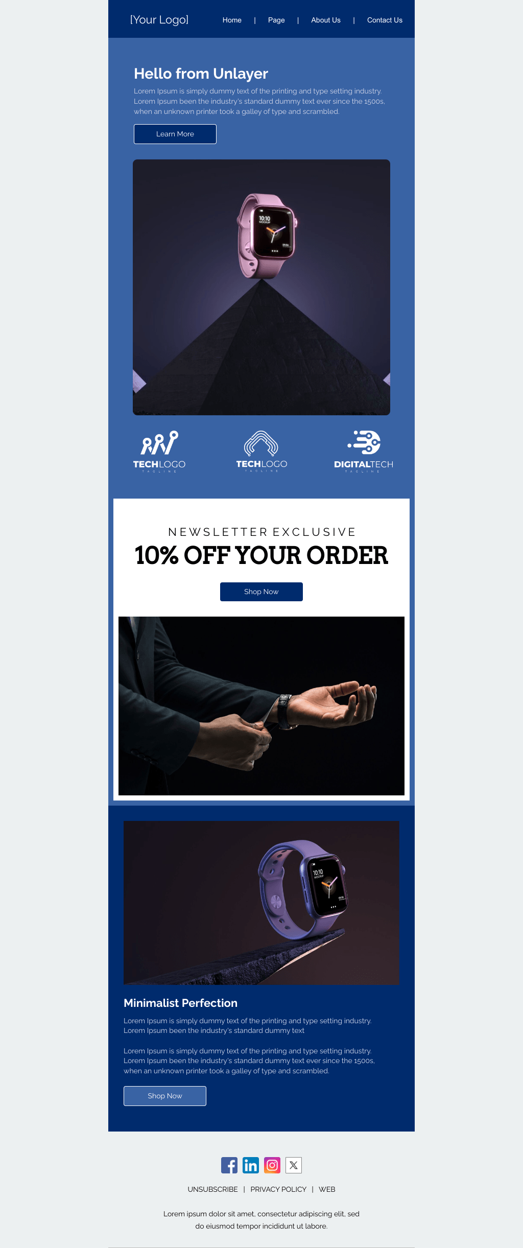 Laravel Mail Template - Product Introduction