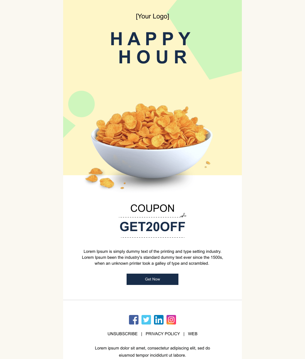 Laravel Mail Template - Product Retention