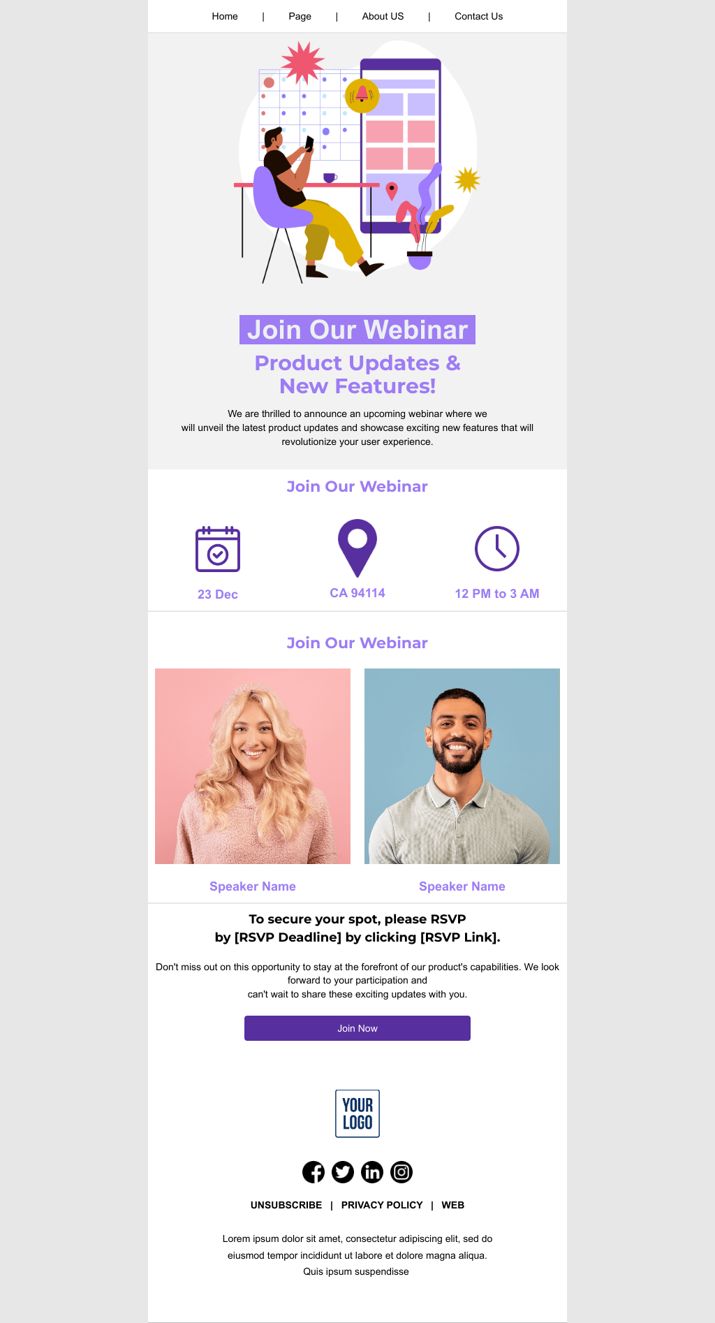 Laravel Mail Template - Product Update and New Feature