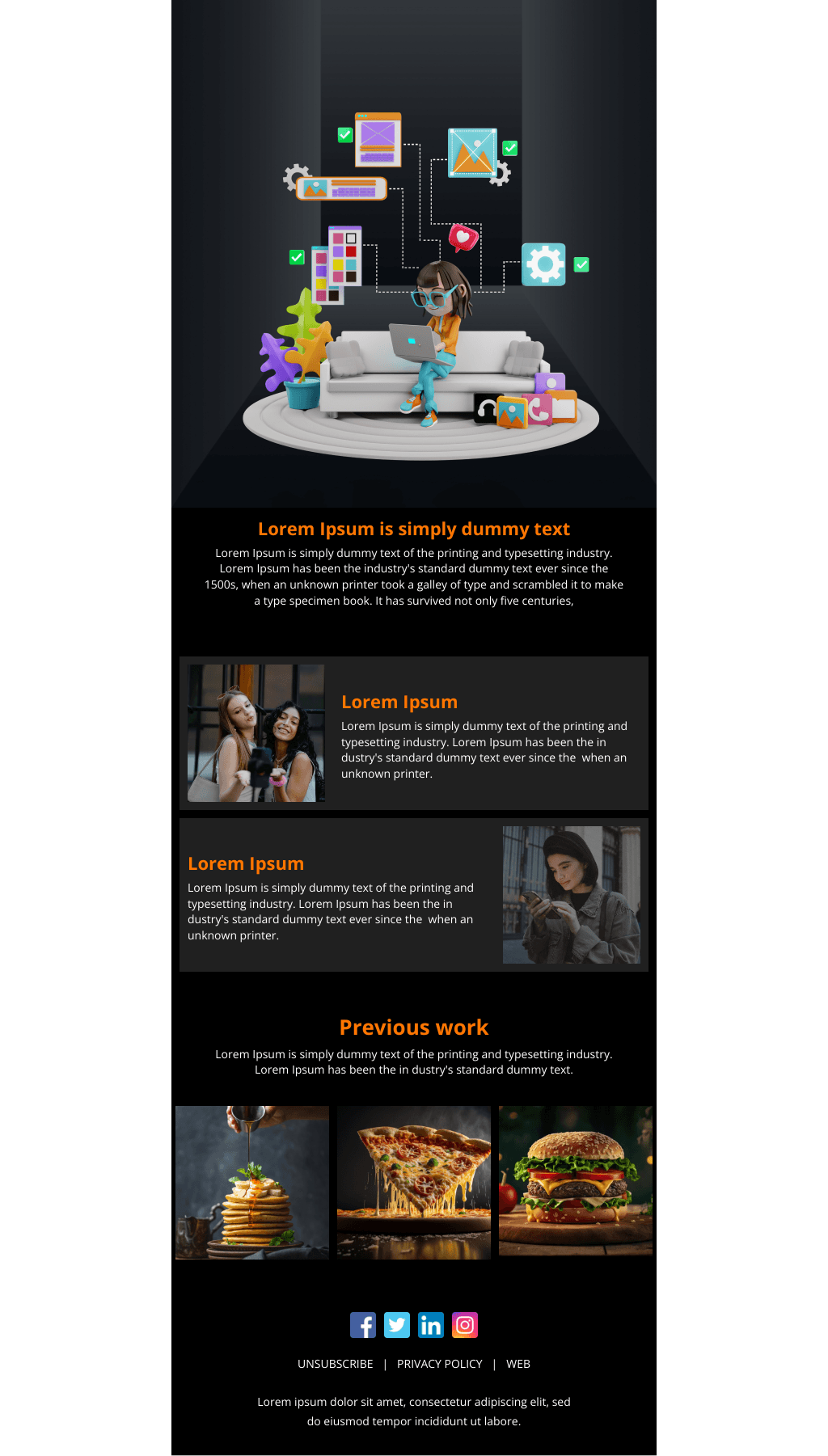 Laravel Mail Template - Public Relation Outreach