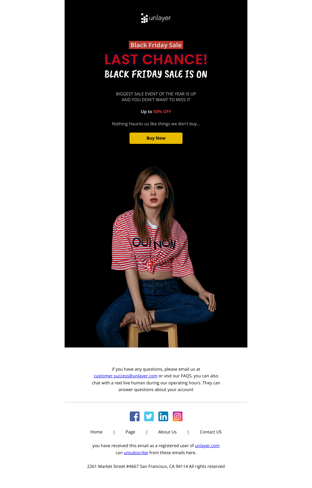 Laravel Mail Template - Scarcity