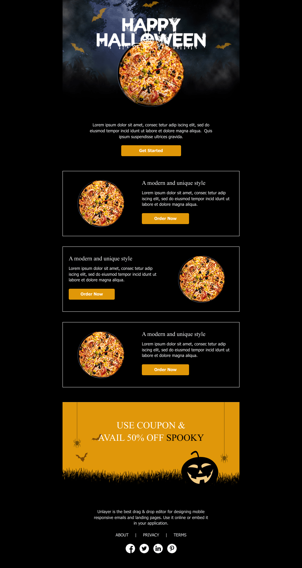 Laravel Mail Template - Seasonal Newsletter