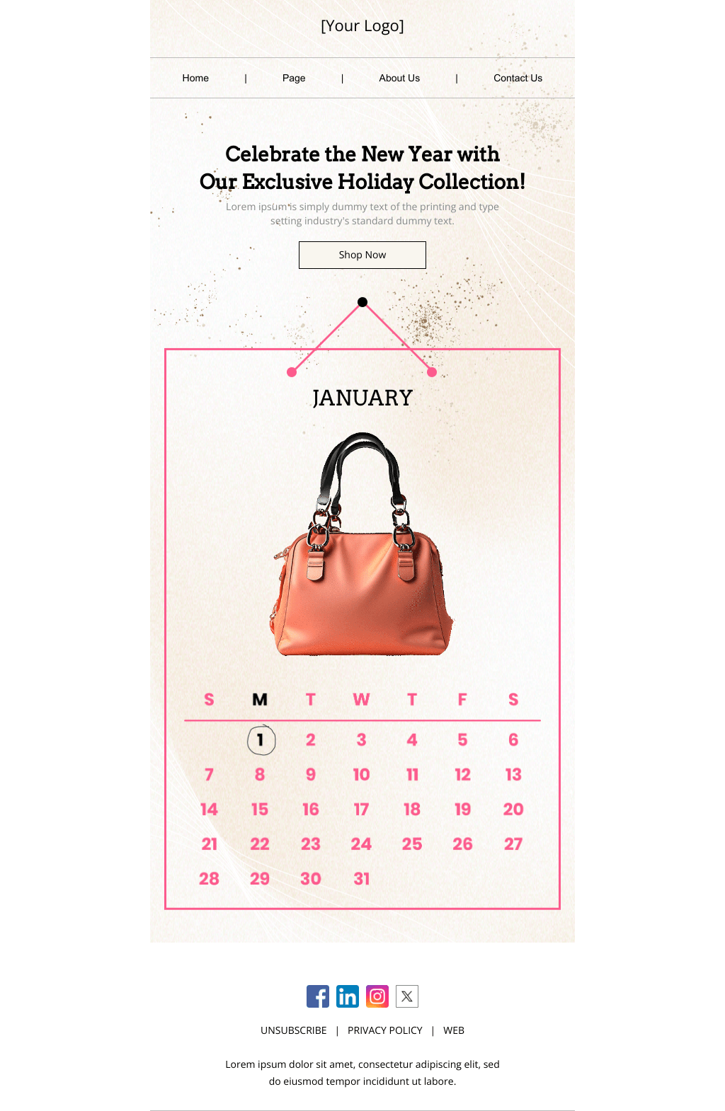 Laravel Mail Template - Seasonal Specials
