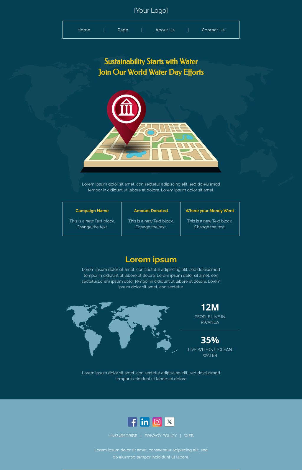 Laravel Mail Template - Support Sustainable Solutions