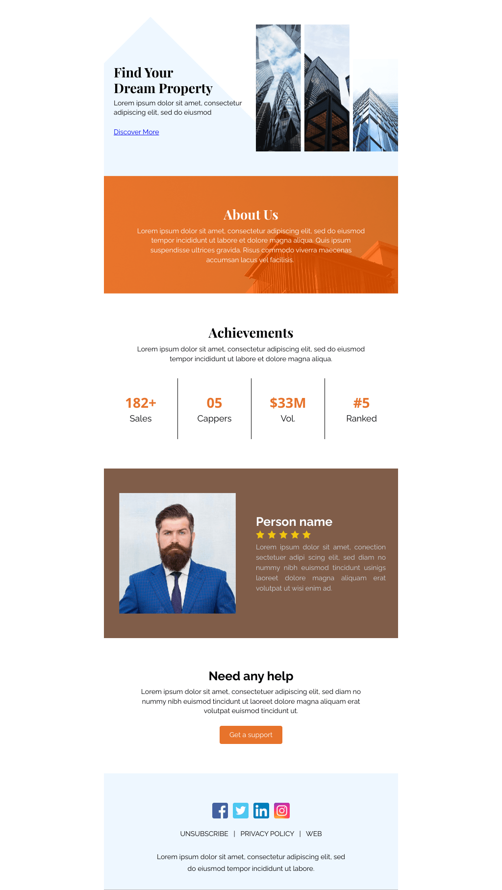 Laravel Mail Template - Trust Signals
