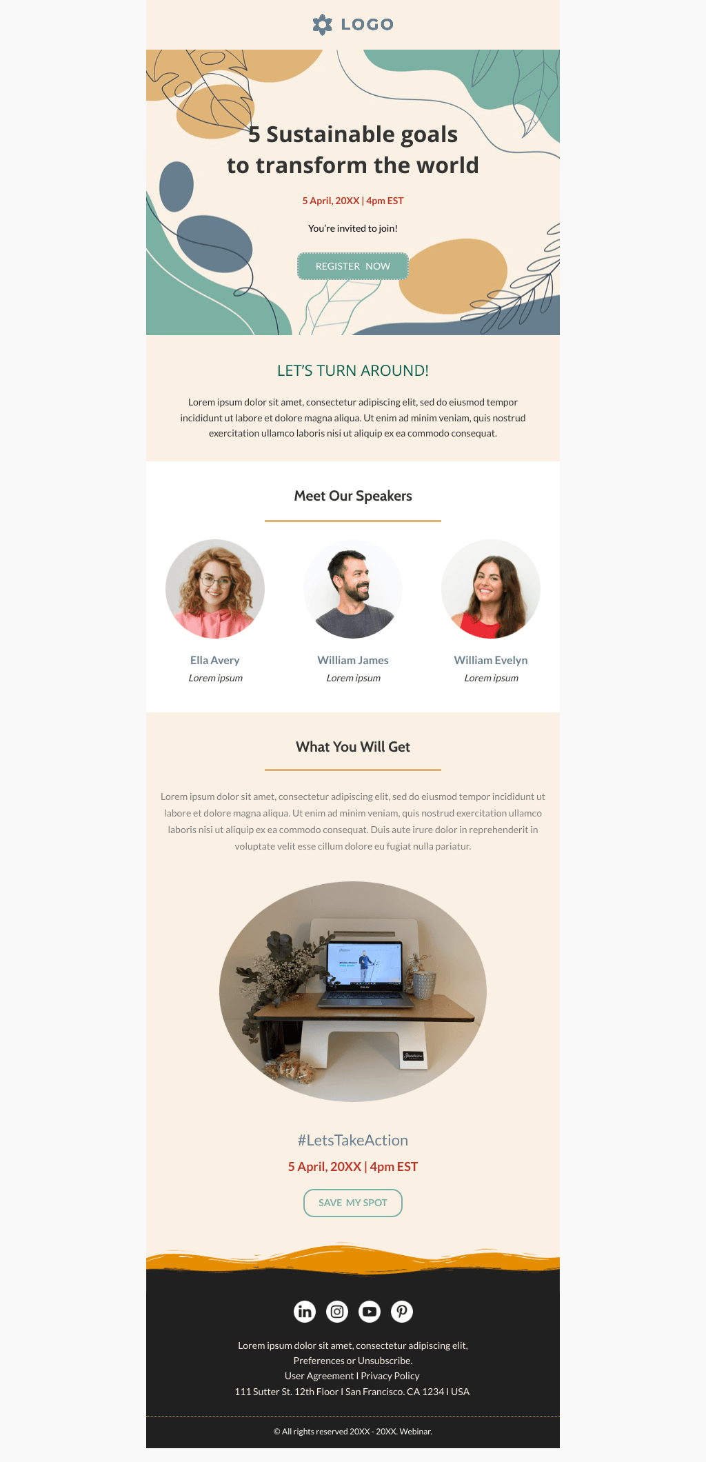 Laravel Mail Template - Webinar Announcement