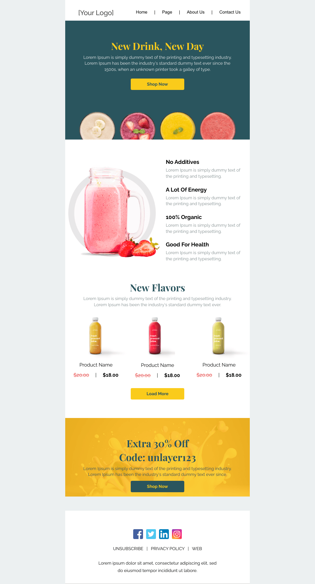 Laravel Mail Template - Weekend Sale